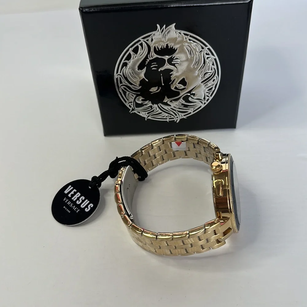 VERSUS VERSACE Logo Gent Chrono Bracelet Watch